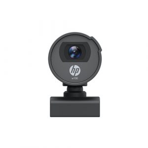 HP w100 Webcam For Desktop Black (480p Resolution) 1W4W4AA