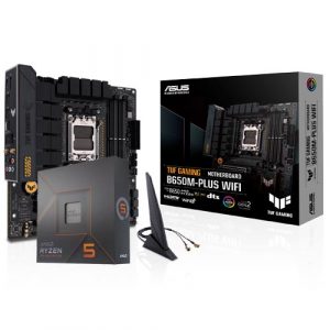 AMD Ryzen 5 7600X Desktop Processor 100-100000593WOF   ASUS TUF GAMING B650M-PLUS WIFI Motherboard