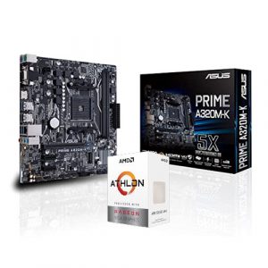 AMD Athlon 3000G Processor   ASUS Prime A320M-K Motherboard