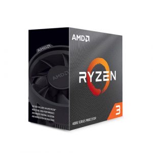 AMD Ryzen 3 4100 Desktop Processor (4 Cores/8 Threads/3.8GHz) 100-100000510BOX