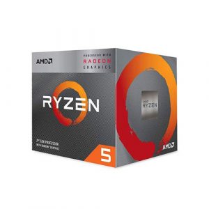 AMD Ryzen 5 3400G with Radeon RX Vega 11 Graphics 3rd Gen Desktop Processor YD3400C5FHBOX