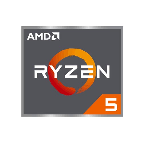 AMD Ryzen 5 5500 3.6 GHz 6-Core AM4 Processor with Wraith Stealth Cooler -  100-100000457BOX