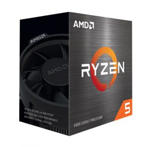 AMD Ryzen 5 5600X Desktop Processor (6 Cores/12 Threads/3.7GHz)