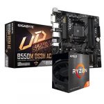 AMD Ryzen 5 5600X Processors   Gigabyte B550M DS3H AC (Wi-Fi) Motherboard Combo Deal