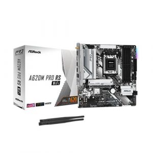 ASRock A620M Pro RS WiFi Motherboard A620M-PRO-RS-WIFI