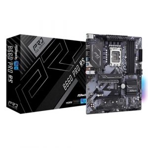 ASRock B660 PRO RS LGA 1700 DDR4 ATX Intel Motherboard