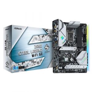 ASRock Z590 Steel Legend WiFi 6E Socket LGA 1200 ATX Motherboard