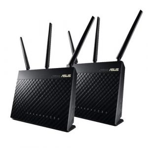 ASUS AIMESH RT-AC68U Wireless DUAL-BAND AC1900 GIGABIT Router (Dual Pack)