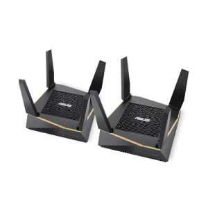 ASUS AIMESH RT-AX92U Wireless TRI-BAND AX6100 GIGABIT Router (Dual Pack)