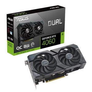 ASUS Dual GeForce RTX 4060 OC Edition 8GB GDDR6 Graphic Card DUAL-RTX4060-O8G