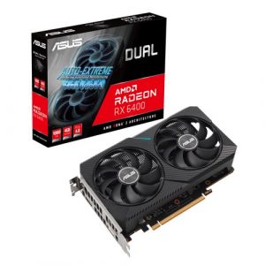 ASUS Dual RX 6400 4GB Gaming Graphic Card DUAL-RX6400-4G