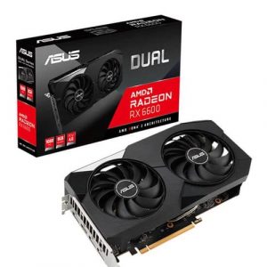 ASUS Dual Radeon RX 6600 8GB GDDR6 Graphic Card DUAL-RX6600-8G