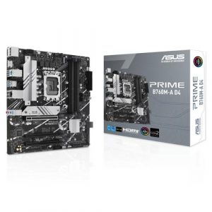 ASUS PRIME B760M-A D4 Intel B760 LGA 1700 mATX Motherboard