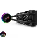 ASUS ROG Ryuo 240 all-in-one liquid CPU cooler with color OLED