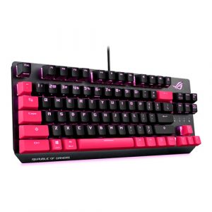 ASUS ROG Strix Scope TKL Electro Punk Mechanical Gaming Keyboard X803 STRIX SCOPE TKL EP/RD/US