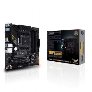 ASUS TUF Gaming B550M-Plus Motherboard (AMD SOCKET AM4/5TH GEN RYZEN, 3RD GEN RYZEN AND 3RD GEN RYZEN WITH RADEON GRAPHICS CPU/MAX 128GB DDR4 4400MHZ MEMORY)