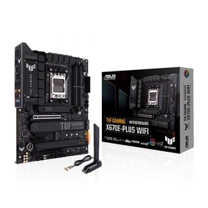 ASUS TUF GAMING X670E-PLUS WIFI AMD Ryzen AM5 ATX X670 Motherboard