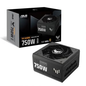 ASUS TUF Gaming 750W 80  GOLD Fully Modular Power Supply TUF-GAMING-750G