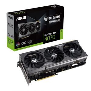 ASUS TUF Gaming GeForce RTX 4070 12GB GDDR6X OC Edition Graphics Card TUF-RTX4070-O12G-GAMING