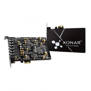 ASUS XONAR AE 7.1 PCIe Gaming Sound Card with 192kHz/24-bit Hi-Res Audio Quality