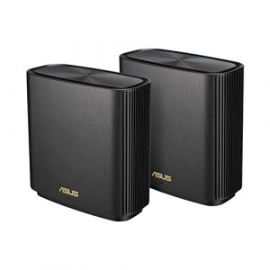 ASUS ZENWIFI AX (XT8) TRI-BAND Wireless Black Router (Dual Pack)