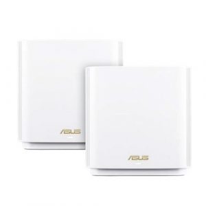 ASUS ZENWIFI AX (XT8) TRI-BAND Wireless White Router (Dual Pack)