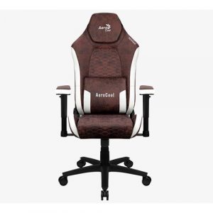 Aerocool Crown Aerosuede Gaming Chair (Burgundy Red)