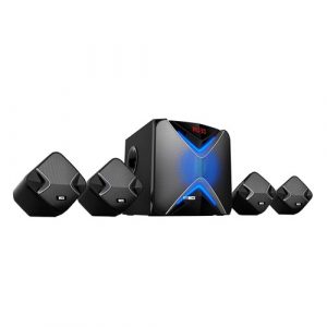 Altec Lansing AL-4.1-01 80 Watt 4.1 Channel Wireless Bluetooth Home Theatre Speaker System (Black)