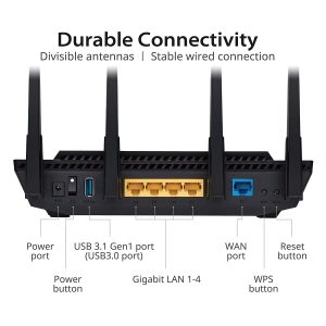 Asus RT-AX3000 Wireless Dual Band Gigabit Router