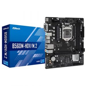 Asrock B560M-HDV/M.2 Intel B560 Micro ATX Motherboard