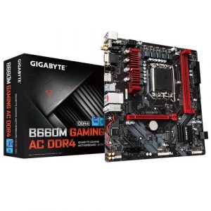Gigabyte B660M Gaming AC DDR4 Intel Motherboard