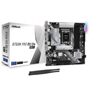 Asrock B760M Pro RS/D4 WiFi Intel B760 Micro ATX Motherboard