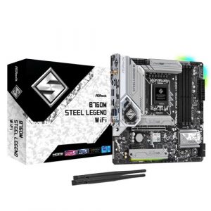 Asrock B760M Steel Legend WiFi Intel B760 Micro ATX Motherboard