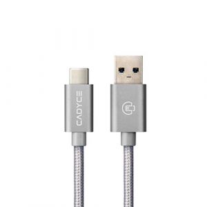 Cadyce USB-C to USB 3.0 A Type Male Cable CA-C3AM – SILVER
