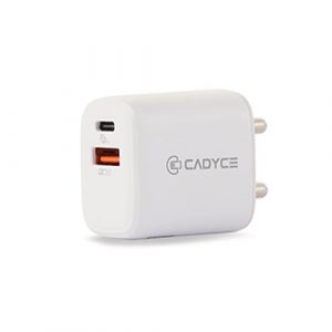 Cadyce 28W Dual USB   USB-C Wall Charger CA-DUCWC