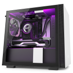 NZXT H Series H210i Matte White Tempered Glass Mini-ITX Tower Case CA-H210i-W1