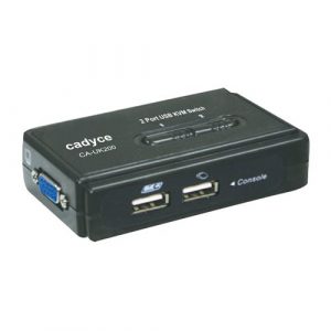 Cadyce 2-Port USB KVM Switch CA-UK200