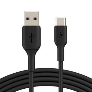 Belkin Boost Charge USB Type-A to C Cable (6.6′, Black) CAB001BT2MBK