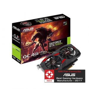 ASUS GeForce GTX 1050 Ti CERBERUS-GTX1050TI-O4G 4GB Graphic Card