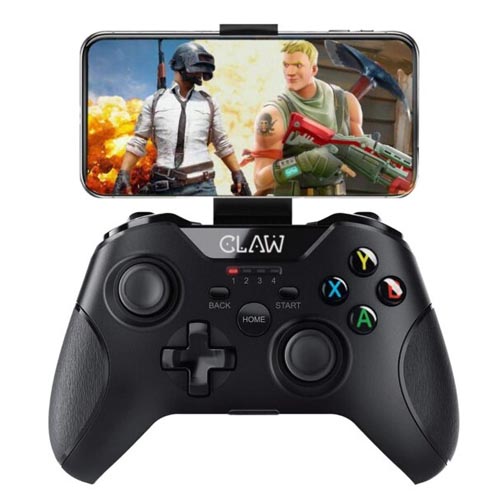 Buy CLAW Shoot Bluetooth Mobile Gamepad Controller for Android Phones,  Tablets & Windows PC, Laptops with Button Mapping Feature, Detachable  Mobile Holder, 8 Hours Play Time & Rubberized Textured Grip - PrimeABGB