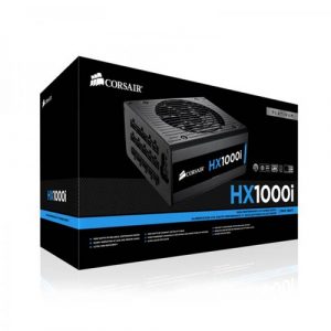 CORSAIR HX1000I 1000 Watt 80 Plus Platinum Certification Fully Modular PSU CP-9020074-UK