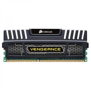 Corsair VENGEANCE Series 8GB (8GBX1) DDR3 DRAM 1600MHz Black Memory CMZ8GX3M1A1600C10