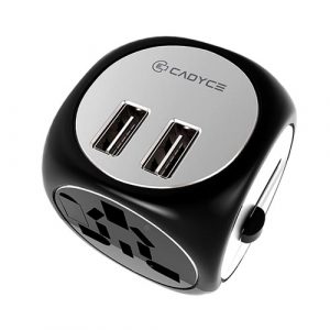 Cadyce Universal Travel Adapter CA-UTA (BLACK)