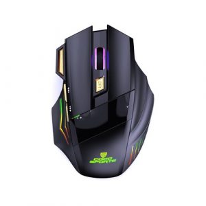 Coconut WM22 Gold Wireless Gaming Mouse 500mAh Rechargeable Battery with 7 Color RGB LED