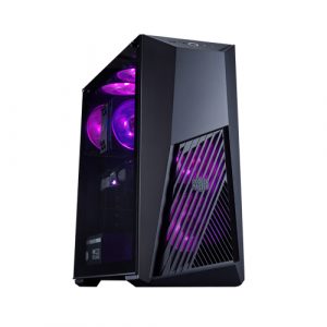 Cooler Master MasterBox K501L RGB (ATX) Mid Tower Black Cabinet With Tempered Side Panel MCB-K501L-KGNN-SR1