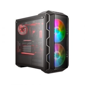 Cooler Master MasterCase H500 ARGB (E-ATX) Mid Tower Cabinet With Tempered Glass Side Panel – ARGB Controller MCM-H500-IGNN-S01