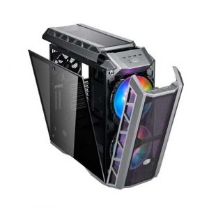 Cooler Master MasterCase H500P Mesh ARGB (E-ATX) Mid Tower Gun Metal Grey Cabinet With Tempered Glass Side Panel MCM-H500P-MGNN-S11