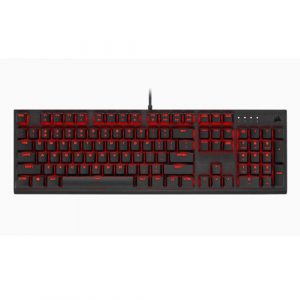 Corsair K60 PRO Mechanical Red LED CHERRY VIOLA Black Gaming Keyboard CH-910D029-NA