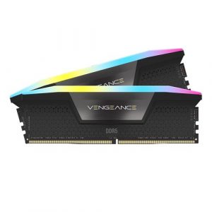Corsair VENGEANCE RGB 32GB (2x16GB) DDR5 DRAM 7000MHz Memory Kit — Black CMH32GX5M2B7000C40