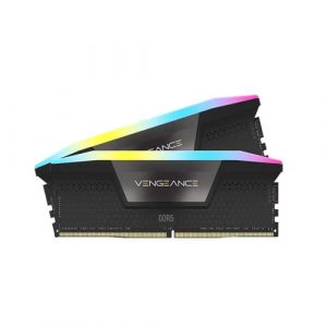 Corsair Vengeance RGB 32GB (16GBx2) DDR5 5200MHz Desktop Memory CMH32GX5M2B5200C40